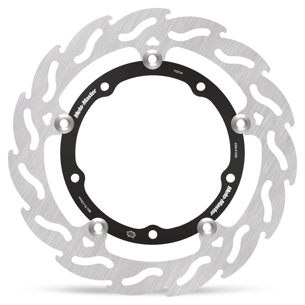 Moto-Master :  Flame front disc left Yamaha: T-max / Majesty 400