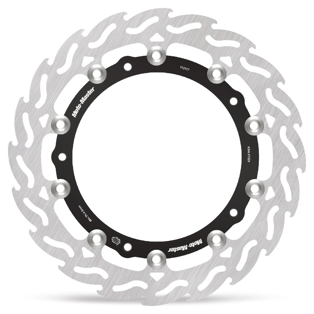 Moto-Master : Flame Road disc | Floating | Front | Left | BMW: F800/850, R1100/1150, K1200