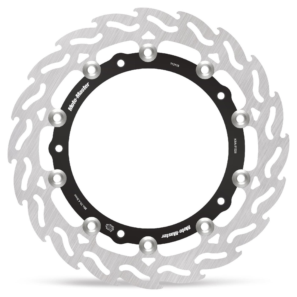 Moto-Master : Flame Road disc | Floating | Front | Right | BMW: F800/850, R1100/1150, K1200