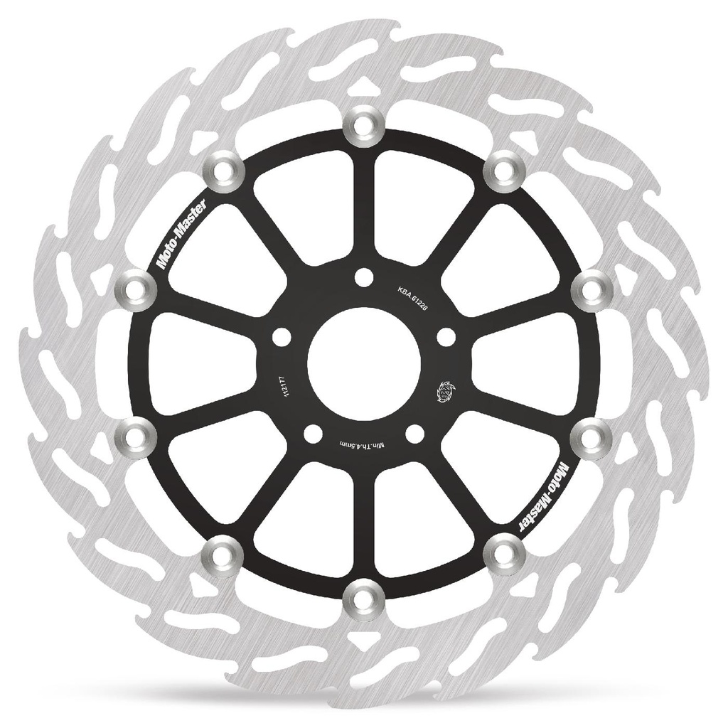 Moto-Master : Flame Road disc | Floating | Front | Left | KTM: 690 Duke R ABS