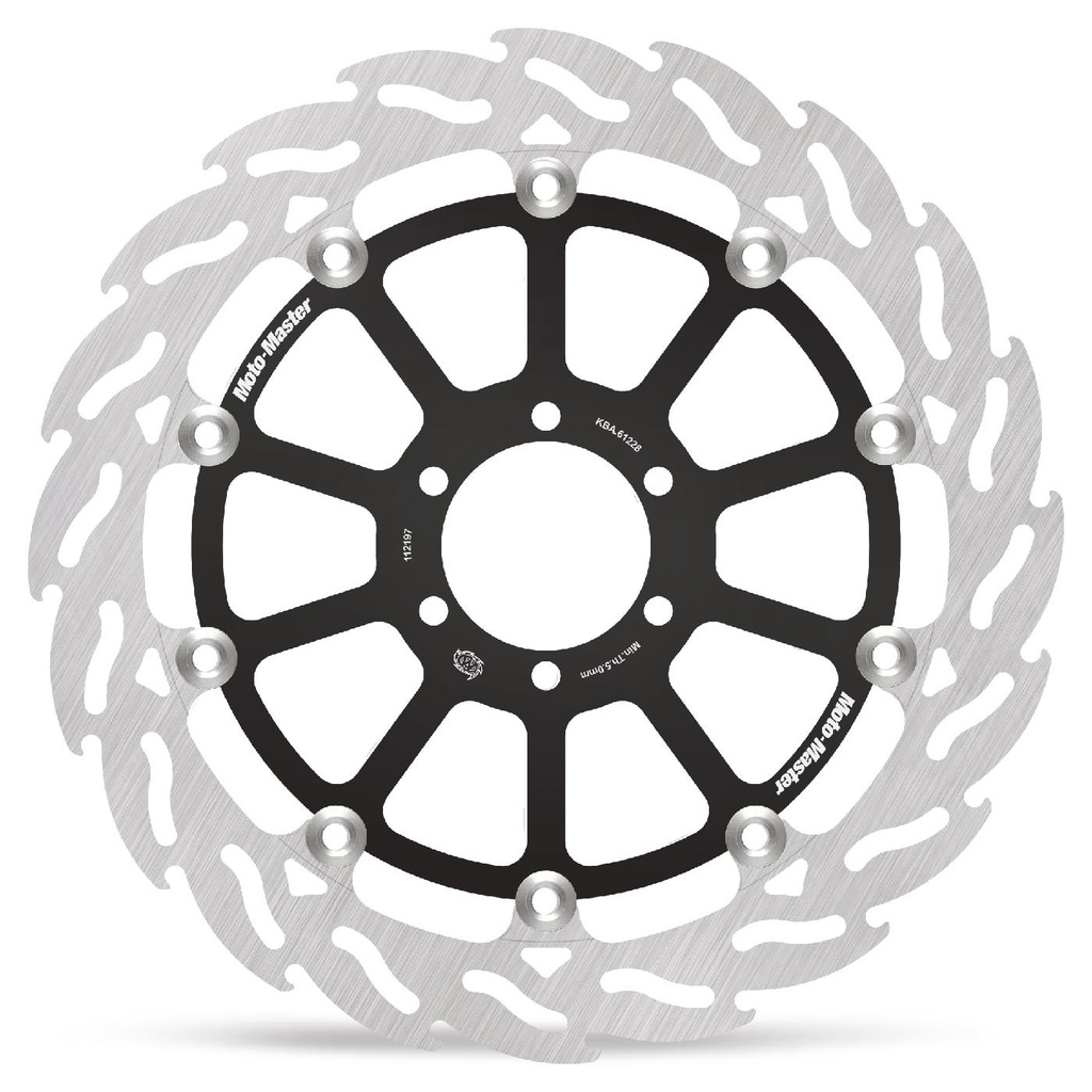 Moto-Master :  Racing Flame front disc right BMW: HP4