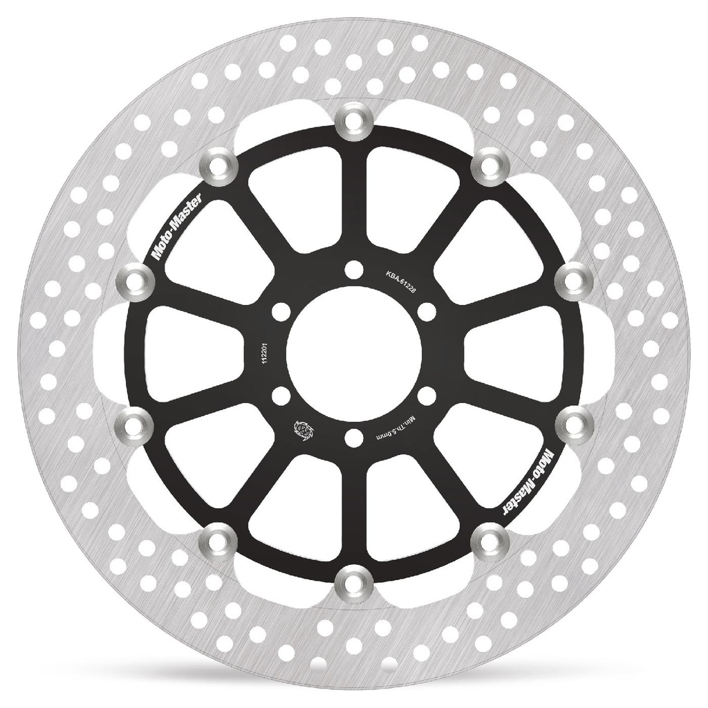 Moto-Master : Racing Halo Road disc | Floating | Front | Right | BMW: HP4