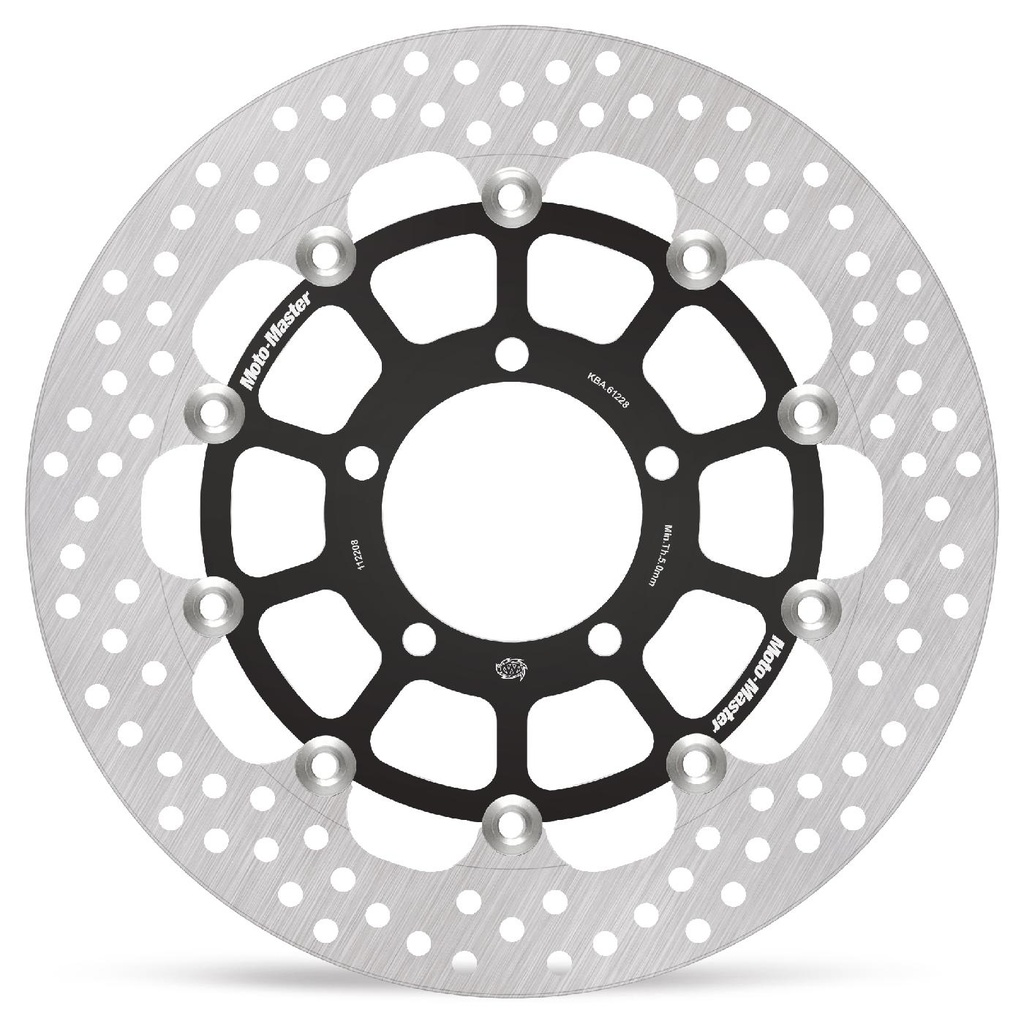Moto-Master : Racing Halo Road disc | Floating | Front | Triumph: Daytona 675 ABS
