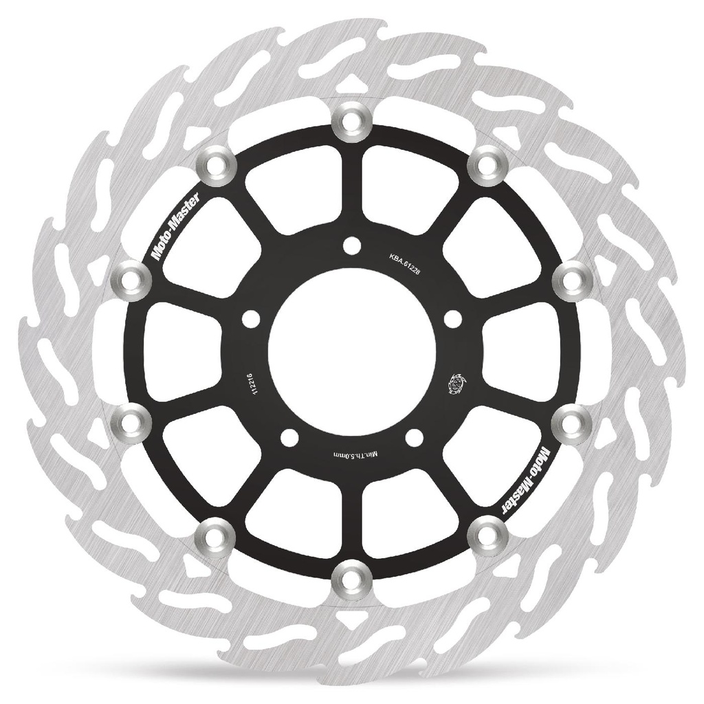 Moto-Master : Racing Flame Road disc | Floating | Front | Left | MV Agusta: F3, Brutale 675/800