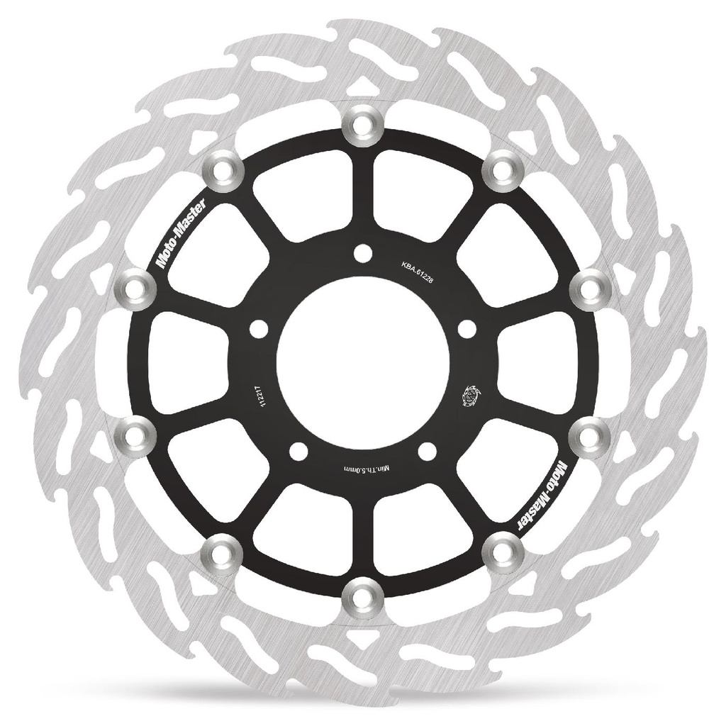 Moto-Master : Racing Flame Road disc | Floating | Front | Right | MV Agusta: F3, Brutale 675/800