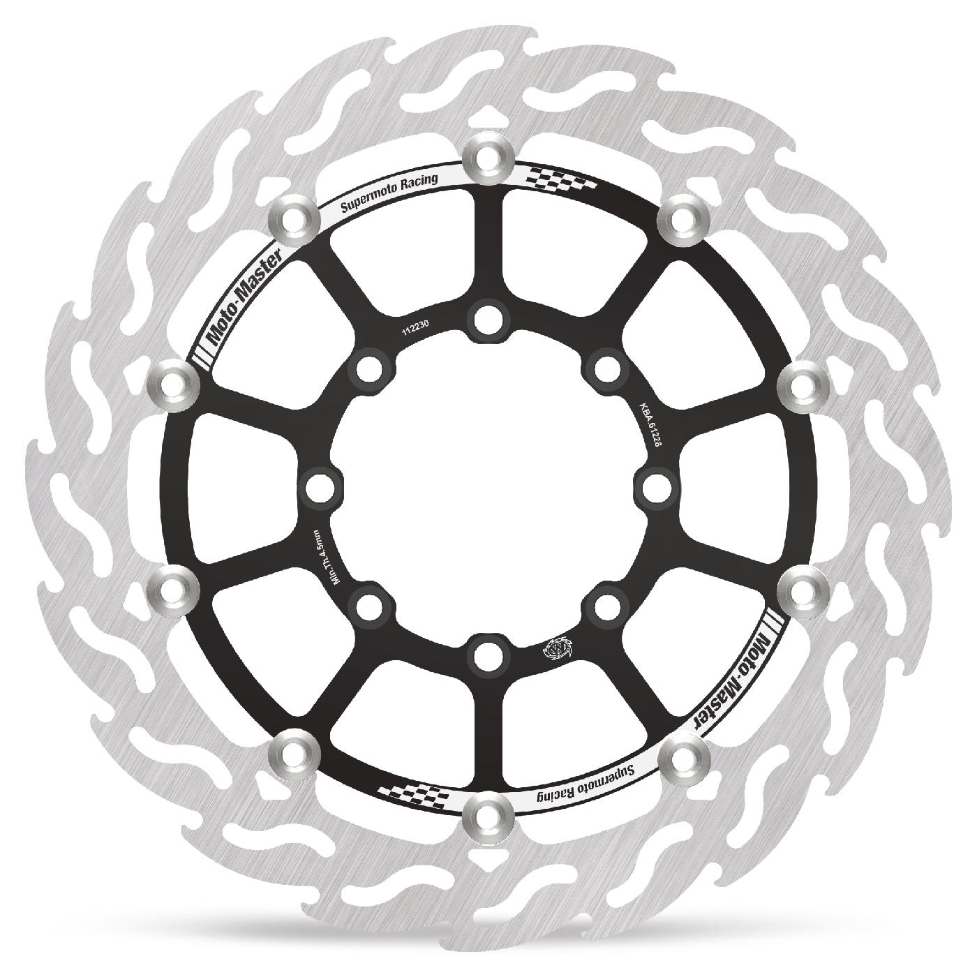 [112234] Moto-Master : Flame Supermoto Racing disc | Ø320mm | Kawasaki: KX125/250/250F, KDX125/200/220, KLX250SE/SR, Suzuki: RMZ250
