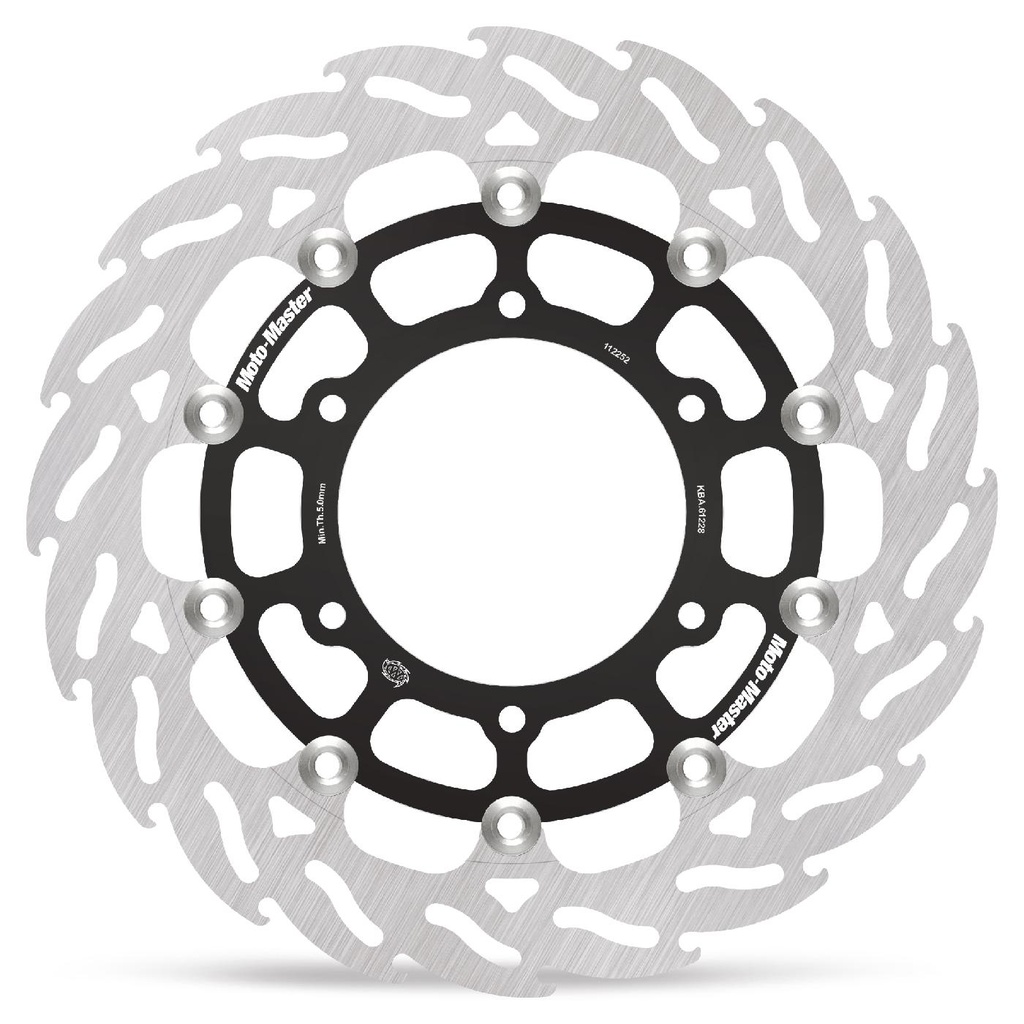 Moto-Master : Racing Flame Road disc | Floating | Front | Right | Suzuki: GSX-S1000(F)