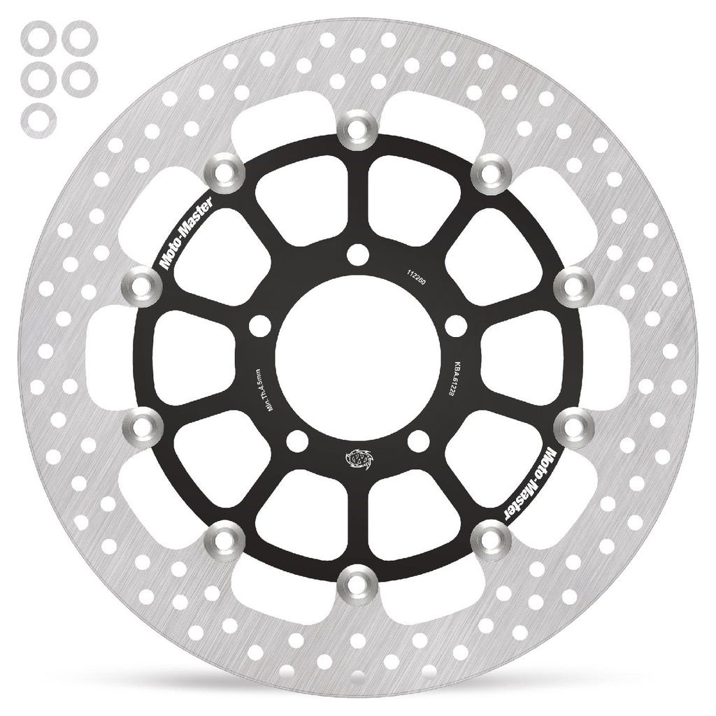 Moto-Master : Halo Road disc | Floating | Front | Kawasaki: ZX10 2016->