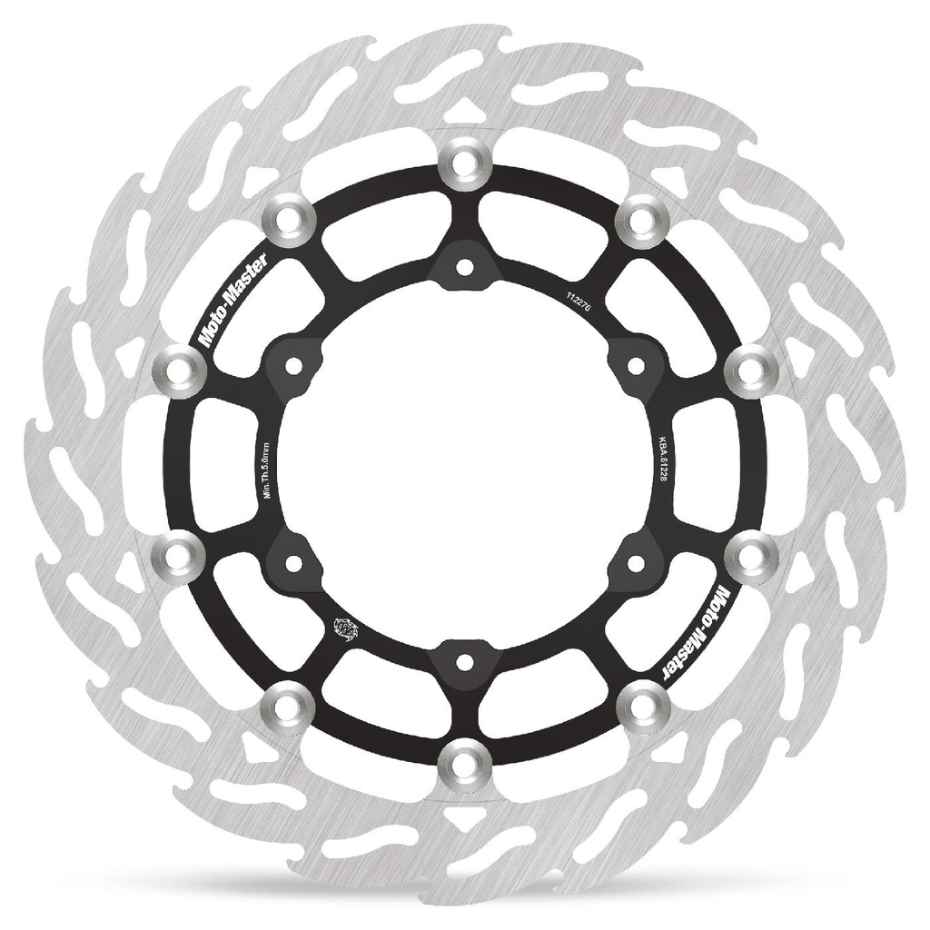 Moto-Master : Racing Flame Road disc | Floating | Front | Left | KTM: 690 SMCR