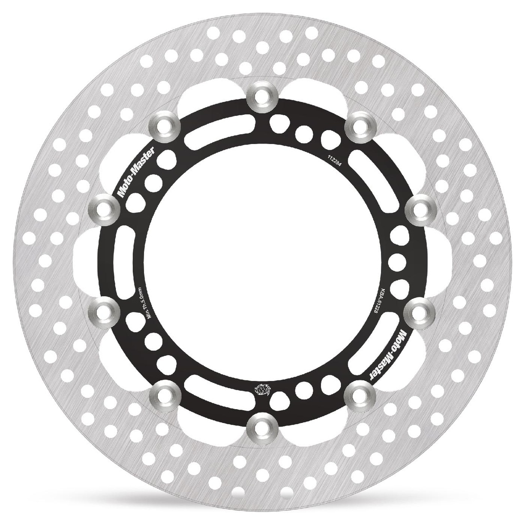 Moto-Master : Racing Halo Road disc | Floating | Front | Kawasaki: Z650/900, Ninja 650 2017->