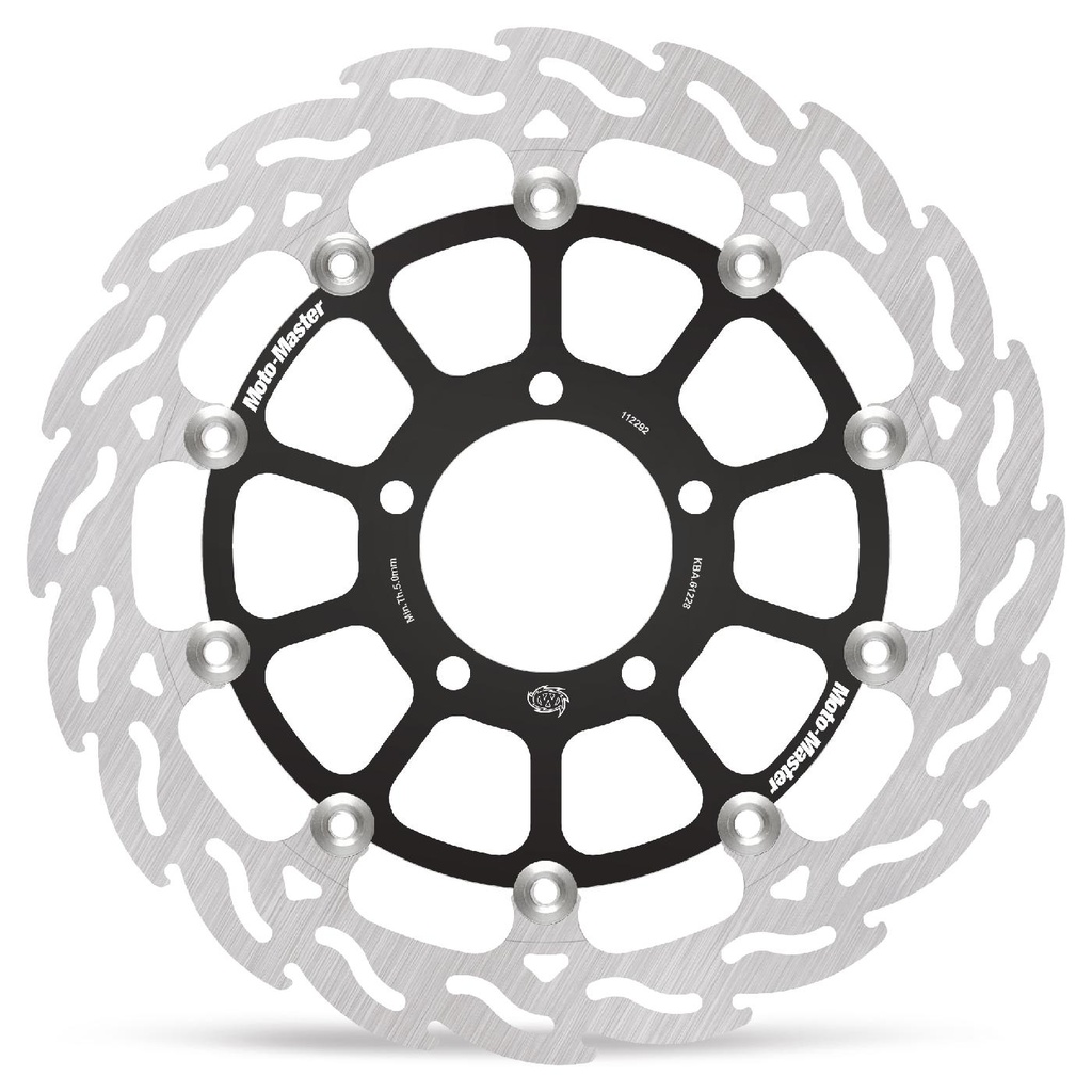 Moto-Master : Racing Flame Road disc | Floating | Front | Right | Kawasaki: ZX10 2016->