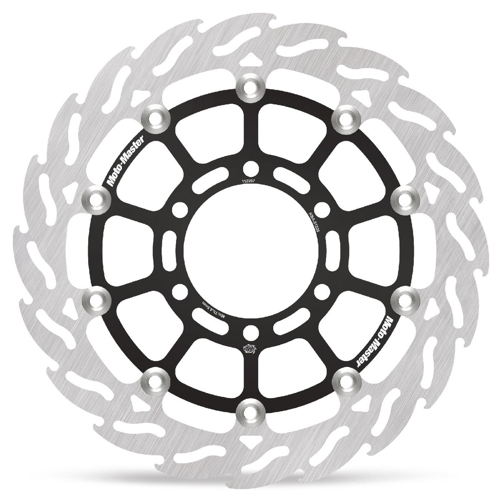 Moto-Master :  Flame front disc left KTM: 390 Duke, RC 390 2017>