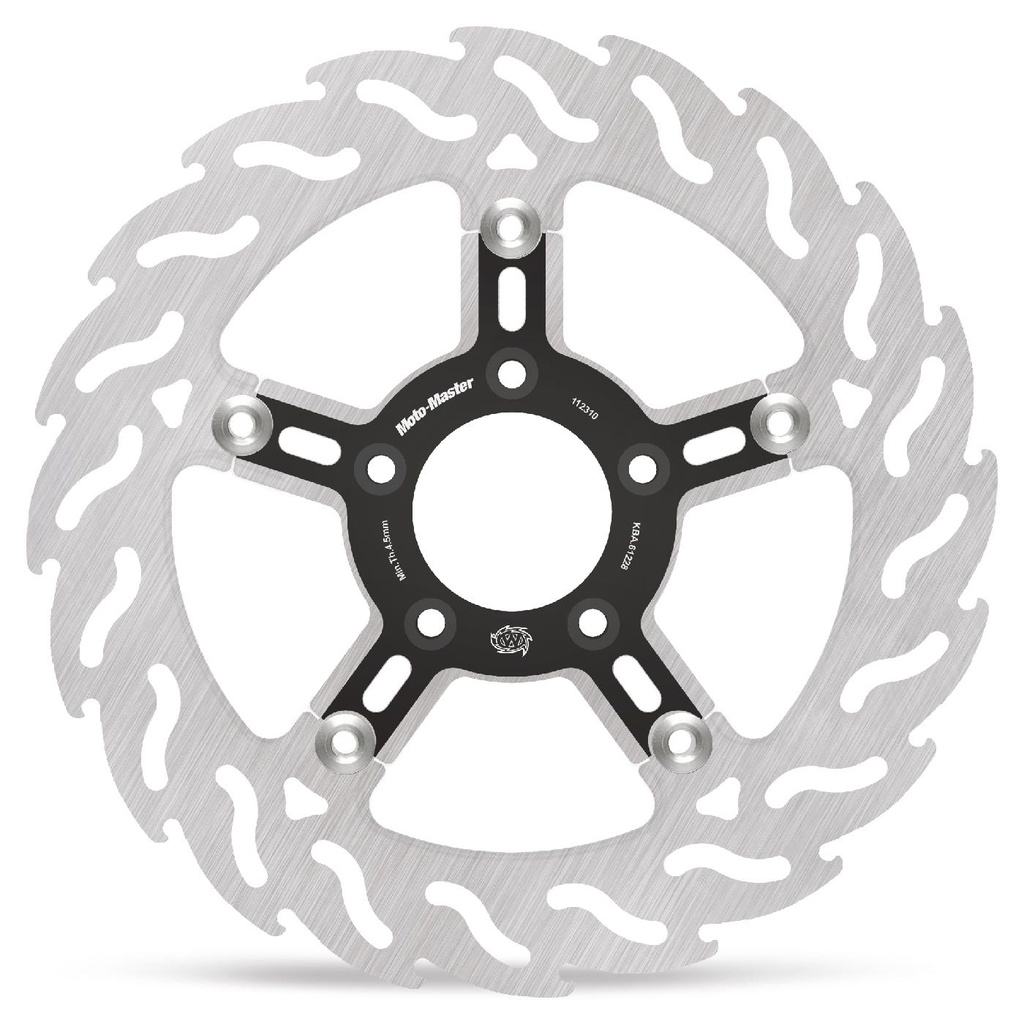 Harley Flame floating disc alu carrier Ø292 right (8.7mm holes)