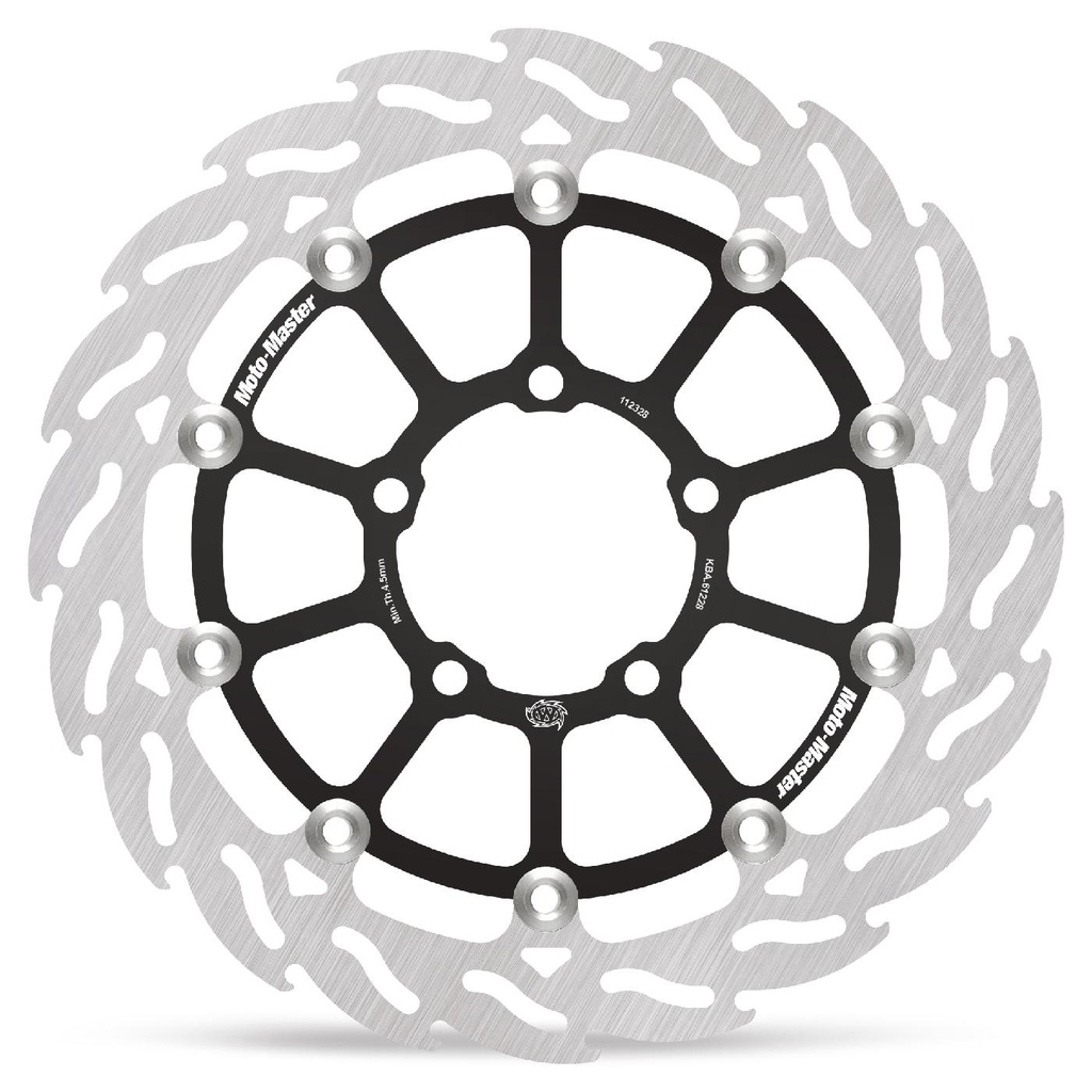Moto-Master : Flame Road disc | Floating | Front | Right | Triumph: Scrambler 1200 XC/XE, Speed Triple 1050 S/RS
