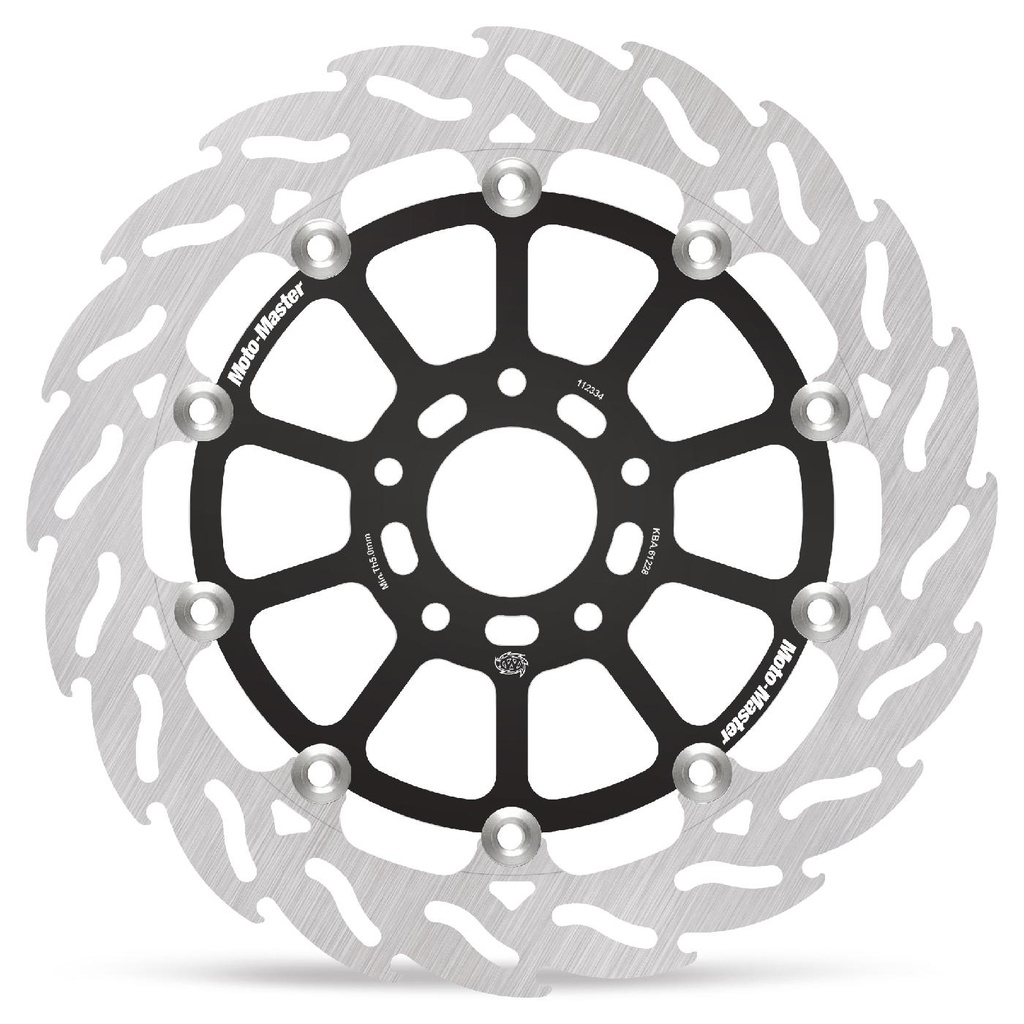 Moto-Master : Racing Flame Road disc | Floating | Front | Right | KTM: 790 Duke