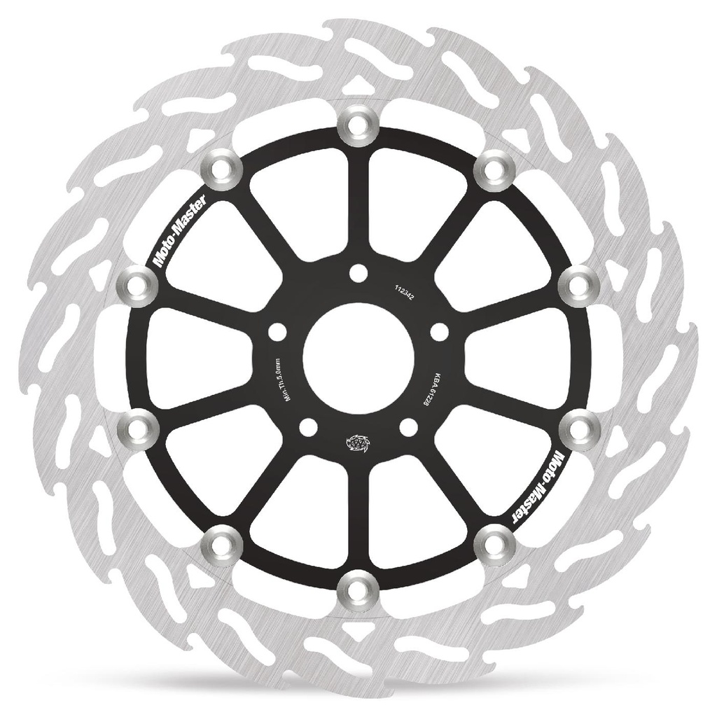 Moto-Master : Racing Flame Road disc | Floating | Front | Right | KTM: 890 R