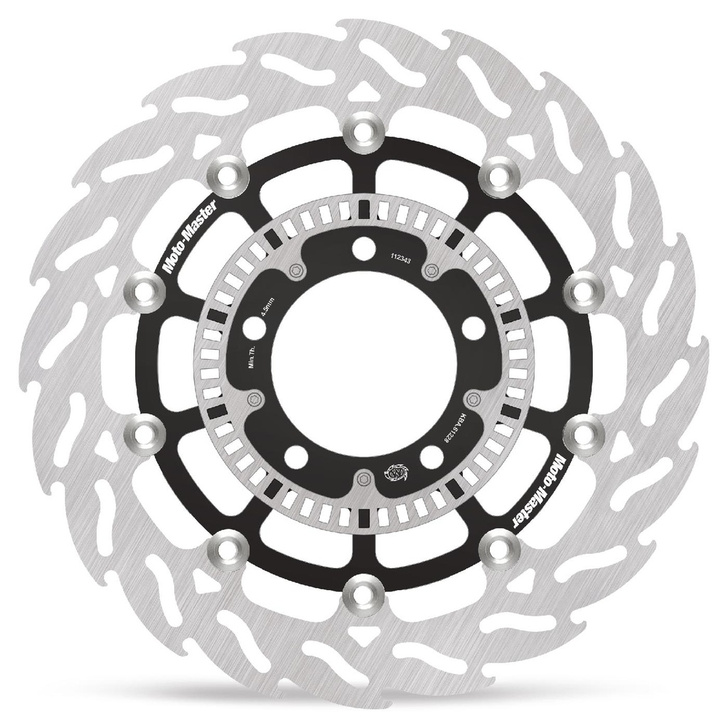 Moto-Master : Flame Road disc | Floating | Front | Right | Kawasaki: Vulcan 650S