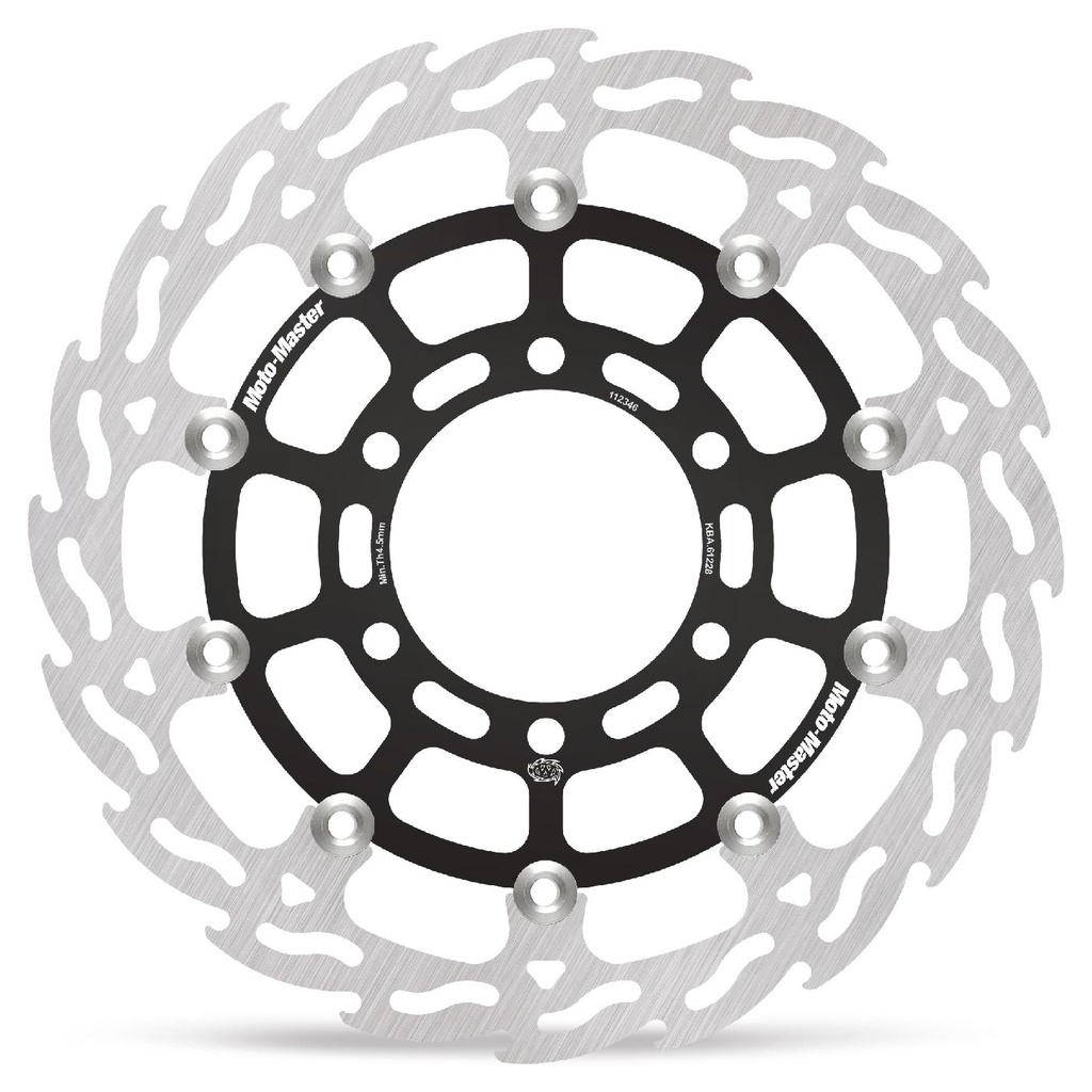 Moto-Master : Flame Road disc | Floating | Front | Left | KTM: Duke 125/200/250, RC 125/200/250, Triumph: Speed 400