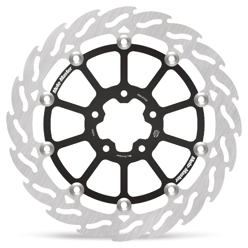 Moto-Master : Flame Road disc | Floating | Front | Left | Harley-Davidson: Pan America 1250 (Spoke wheel)