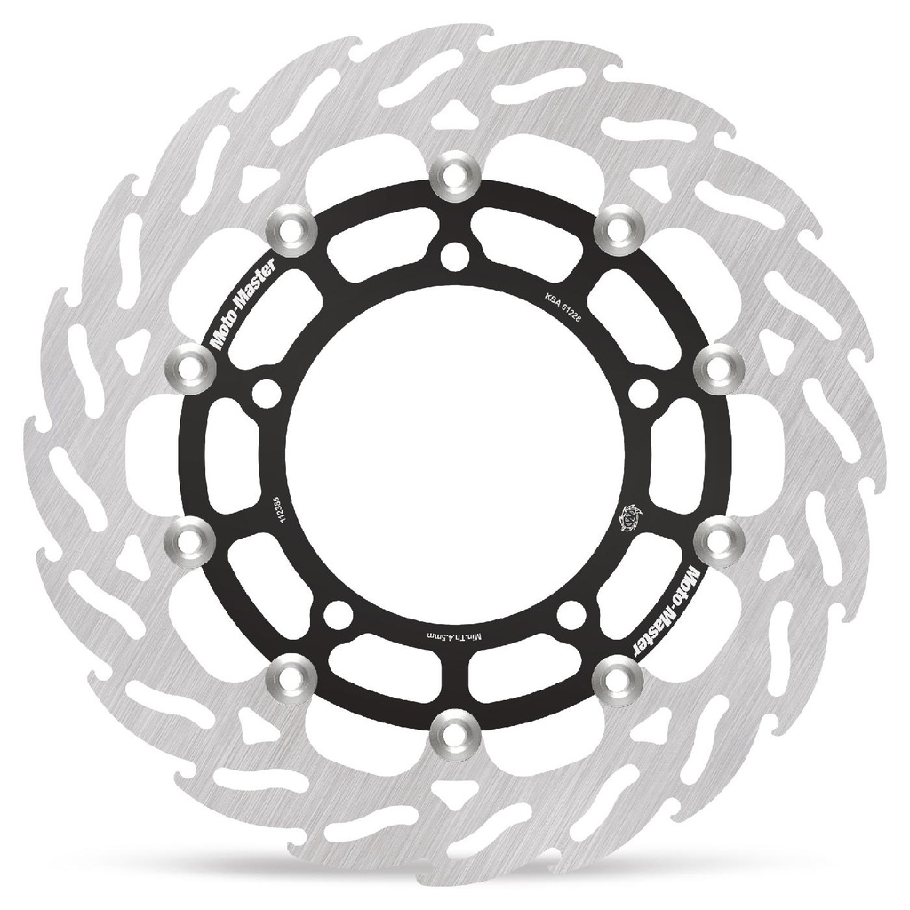 Moto-Master : Flame Road disc | Floating | Front | Left | Suzuki: V-Strom 800DE, GSX-8R