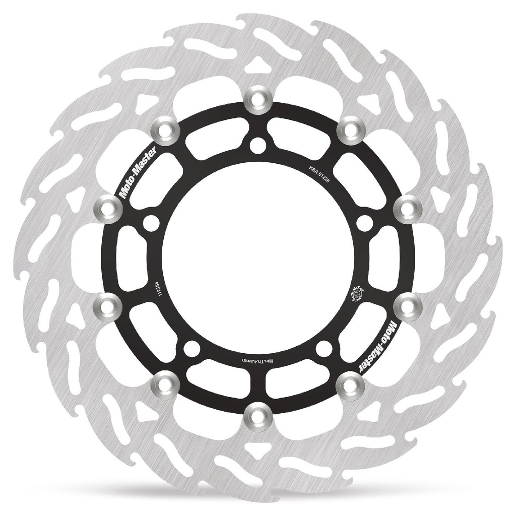 Moto-Master : Flame Road disc | Floating | Front | Right | Suzuki: V-Strom 800DE, GSX-8R