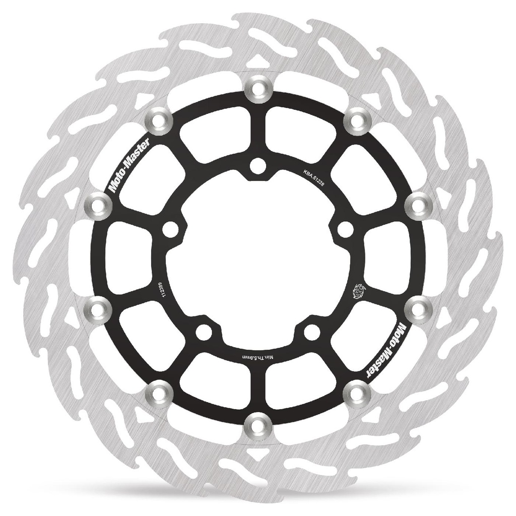 Moto-Master: Flame Road disc | Floating | Front | Right | Suzuki: Hayabusa 2021->