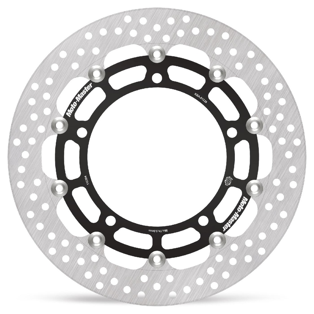 Moto-Master : Halo Road disc | Floating | Front | Right | Kawasaki: Ninja H2 SX