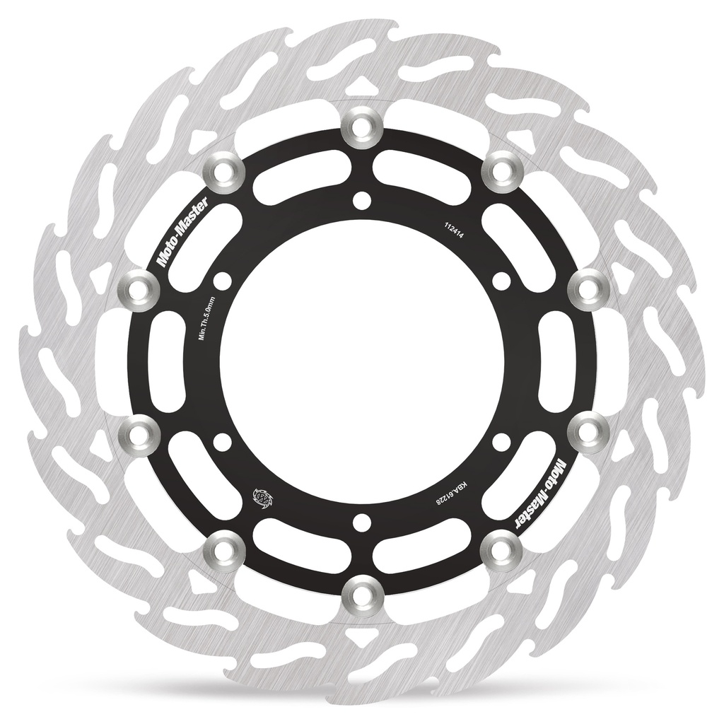 Moto-Master : Racing Flame Road disc | Floating | Front | Left | Yamaha: YZF R7, FJR1300/ABS, MT-01