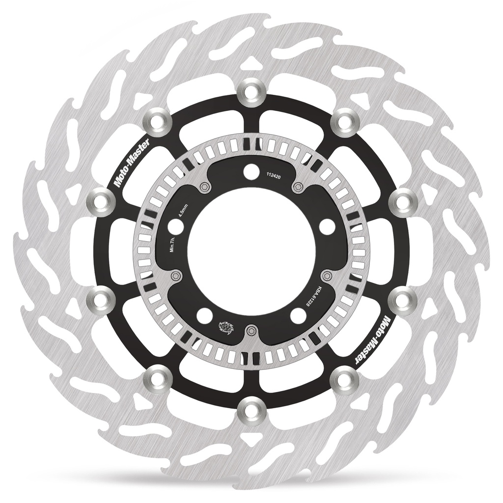 Moto-Master : Flame Road disc | Floating | Front | Left | Kawasaki: Versys 650 ABS 2021->