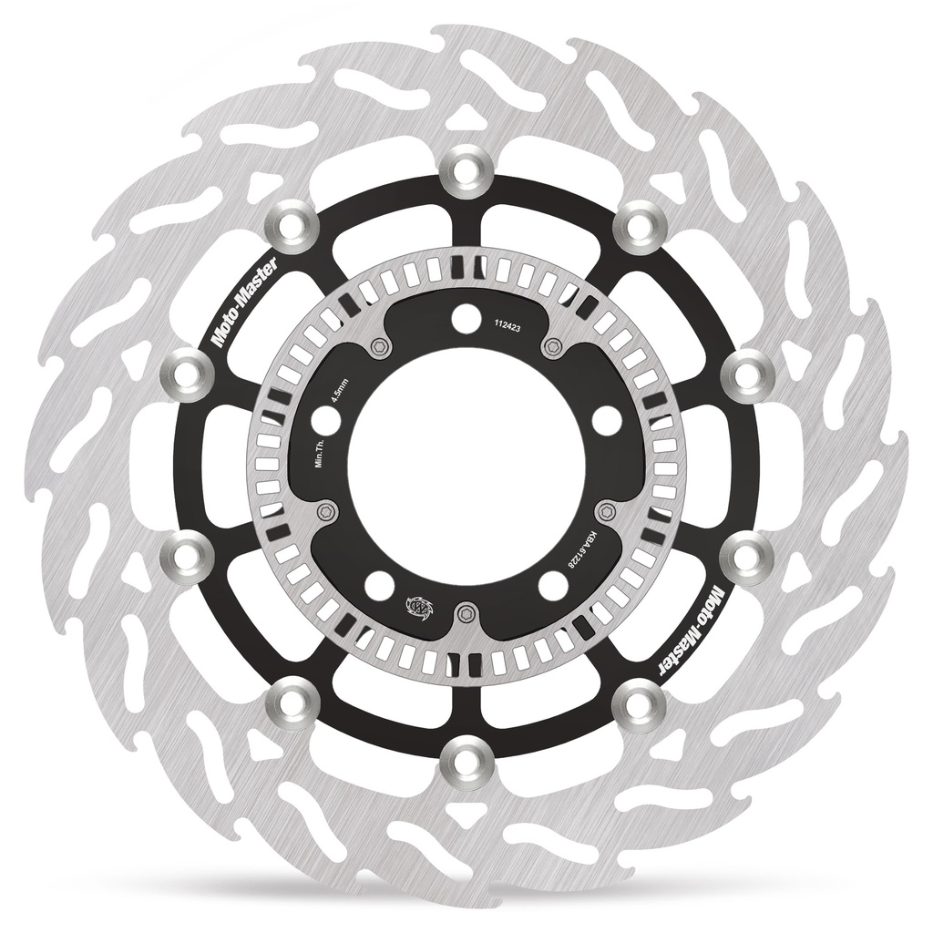 Moto-Master: Flame Road disc | Floating | Front | Right | Kawasaki: Vulcan 650 2021->