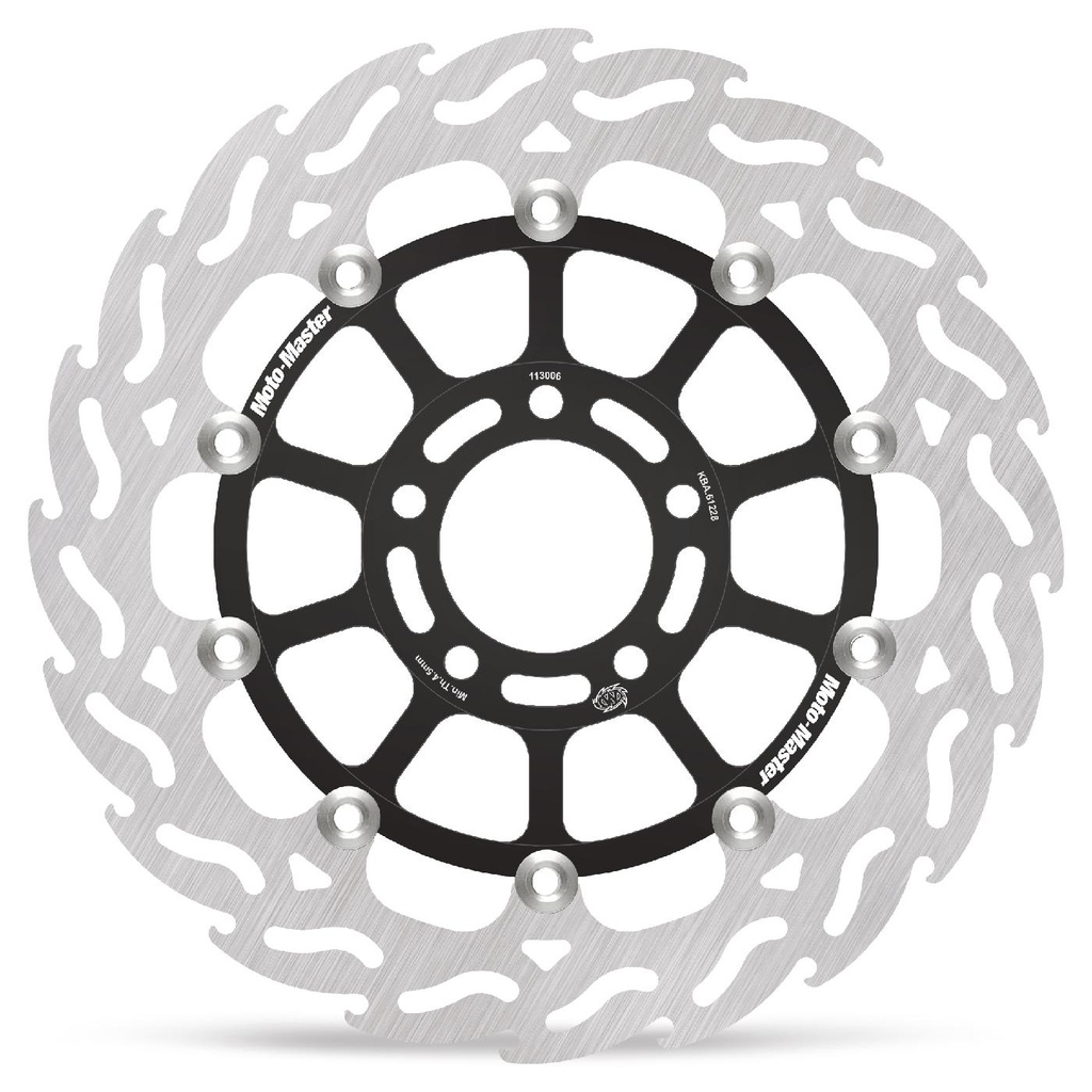 Moto-Master : Flame Road disc | Floating | Front | Left | Suzuki: GSX-R 750-1100
