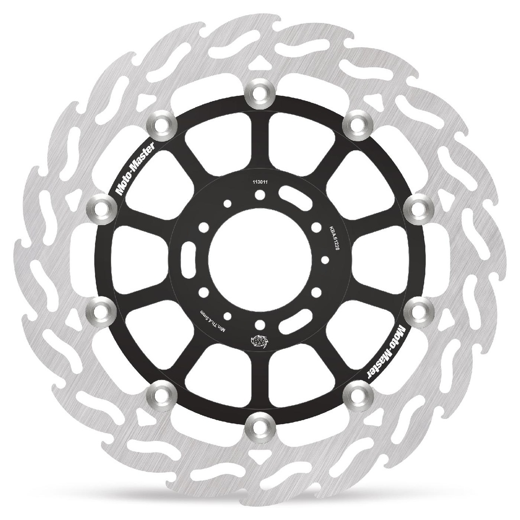 Moto-Master : Flame Road disc | Floating | Front | Left | Honda: CBR 900 RR, CBR 600 F, VFR 800