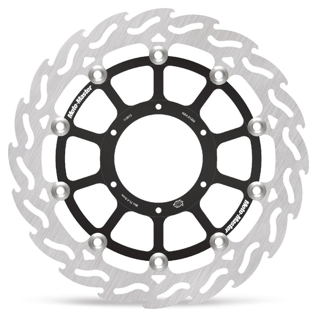 Moto-Master : Flame Road disc | Floating | Front | Left | Honda: CBR1000RR Fireblade, VTR1000 SP1/SP2