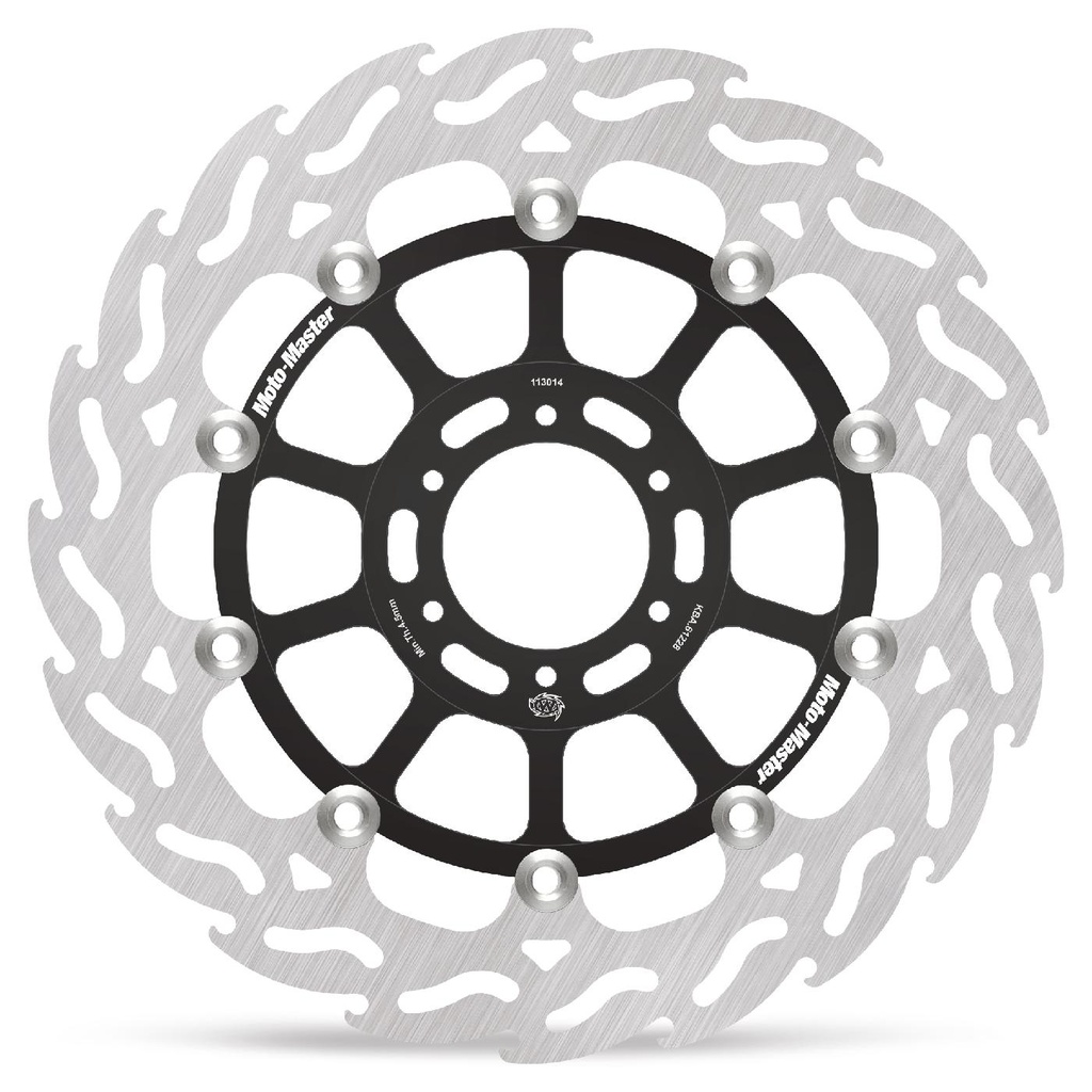 Moto-Master : Flame Road disc | Floating | Front | Left | Honda: CBR900RR Fireblade