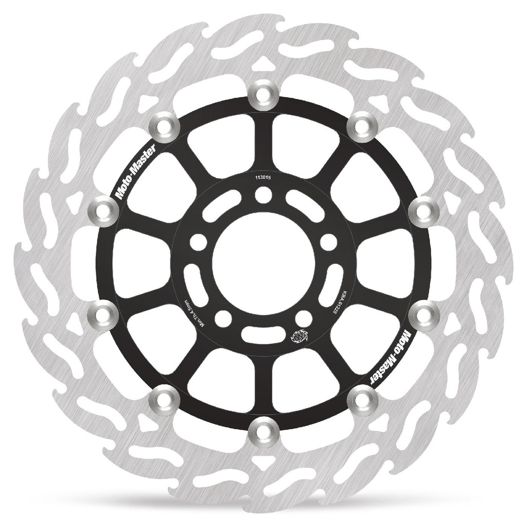 Moto-Master : Flame Road disc | Floating | Front | Left | Kawasaki: ZX-6R, ZX-9R