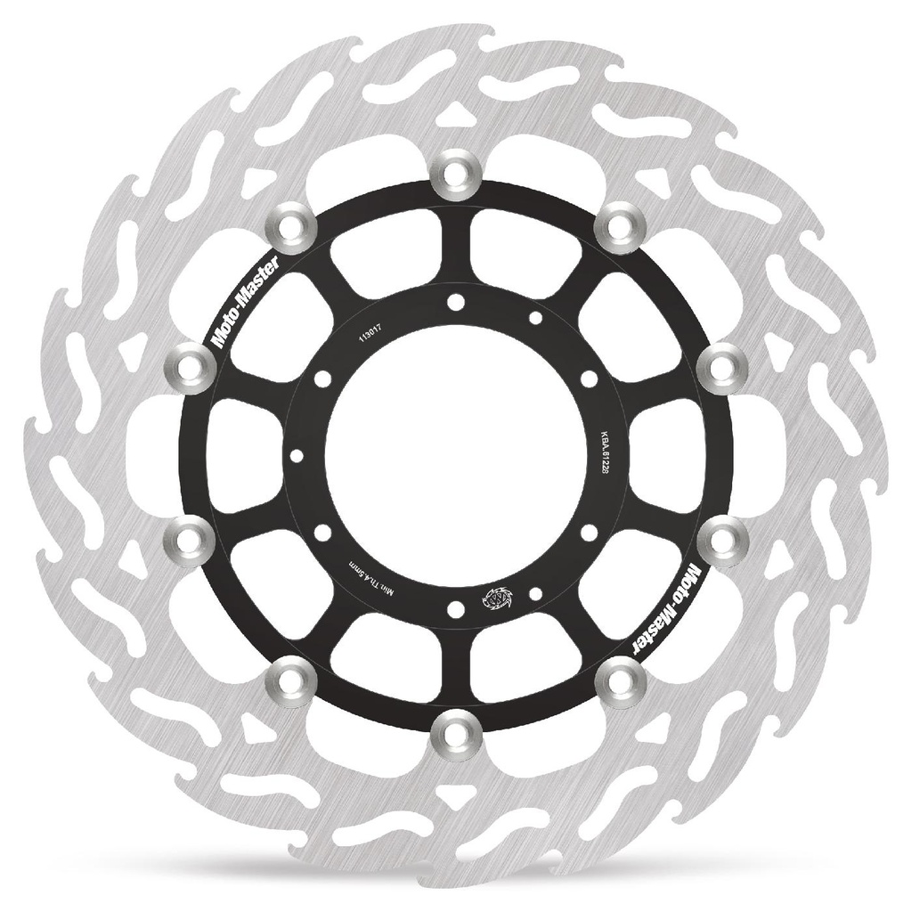 Moto-Master : Flame Road disc | Floating | Front | Left | Honda: CBR 600-1000 RR