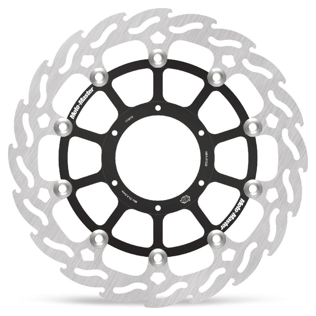 Moto-Master : Flame Road disc | Floating | Front | Left | Honda: CBR900RR Fireblade, CBR954RR