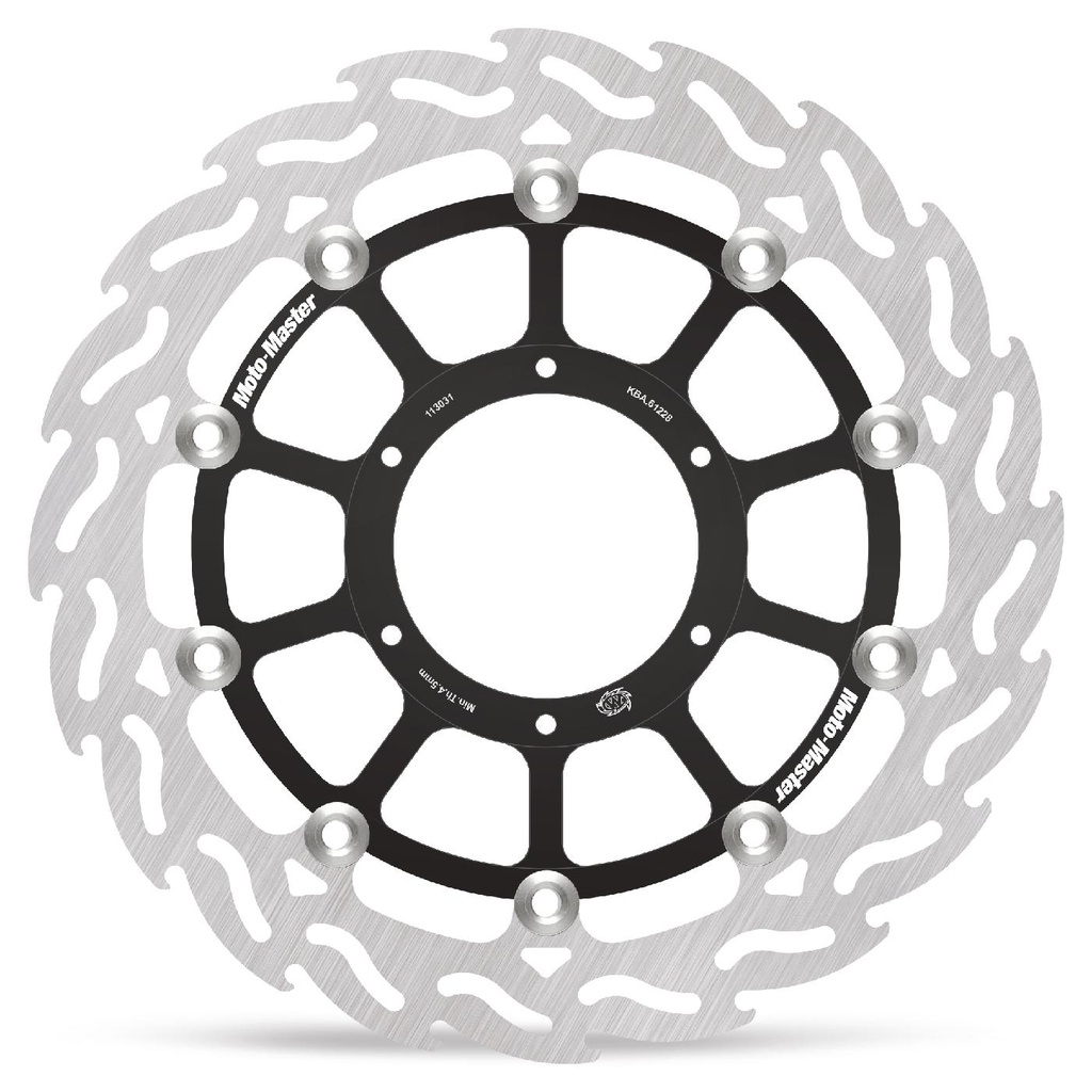 Moto-Master : Flame Road disc | Floating | Front | Right | Honda: CBR1000RR Fireblade, VTR1000 SP1/SP2