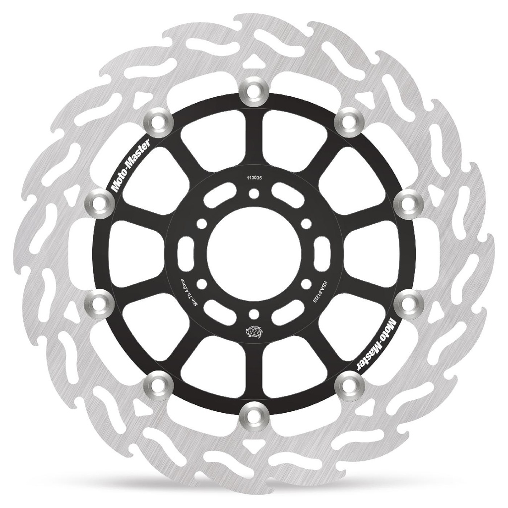 Moto-Master : Flame Road disc | Floating | Front | Right | Honda: CB 600 F Hornet