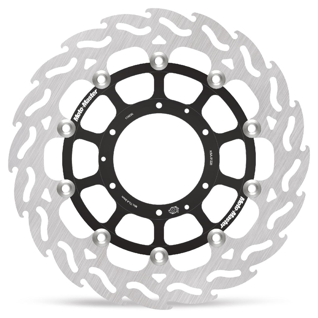 Moto-Master : Flame Road disc | Floating | Front | Right | Honda: CBR 600-1000 RR
