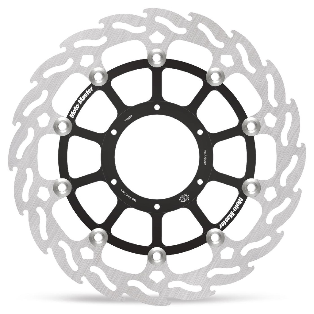 Moto-Master : Flame Road disc | Floating | Front | Right | Honda: CBR900RR Fireblade, CBR954RR