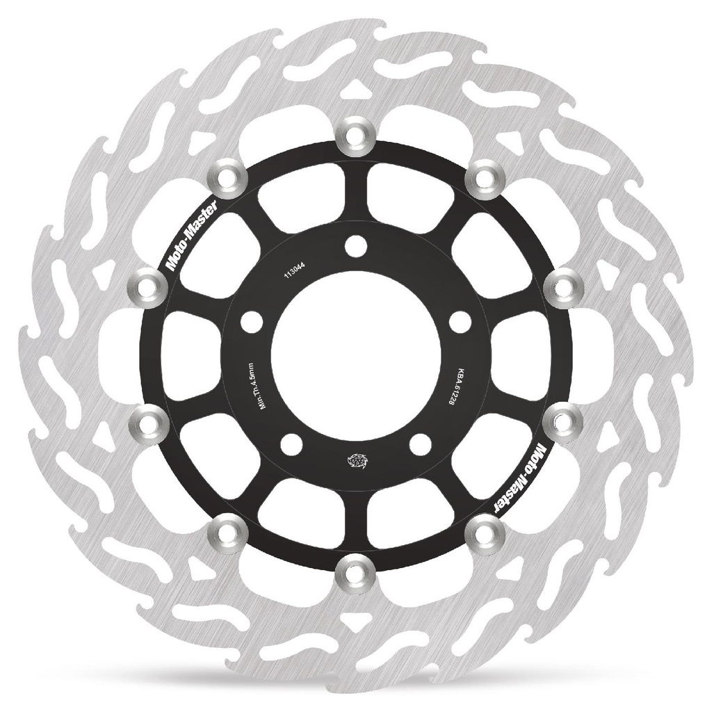 Moto-Master : Flame Road disc | Floating | Front | Left | Triumph: Daytona, Speed Four