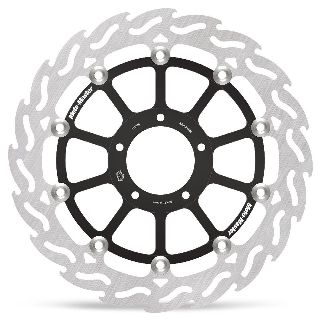 Moto-Master : Flame Road disc | Floating | Front | Left | Ducati: 749, 999