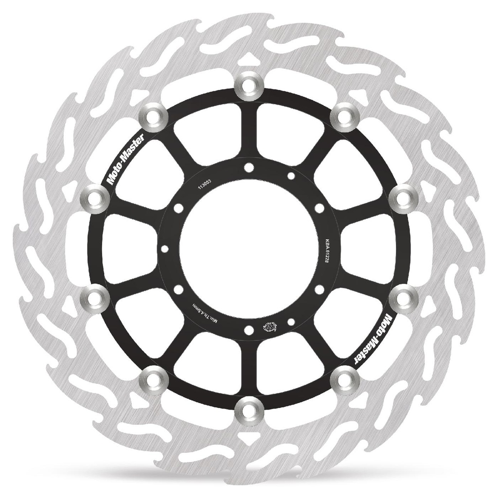 Moto-Master : Flame Road disc | Floating | Front | Left | Honda: CBR1000RR Fireblade