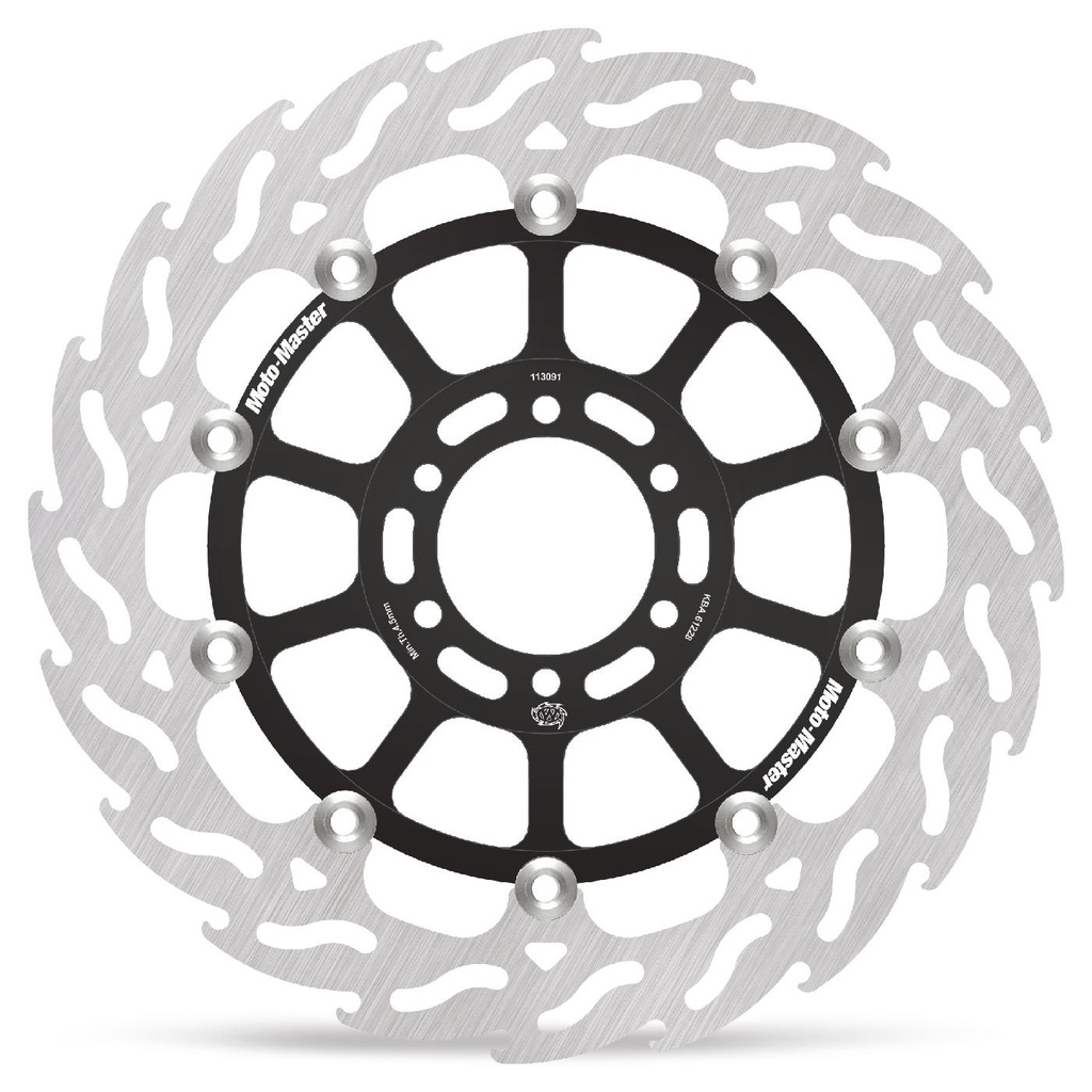 Moto-Master : Flame Road disc | Floating | Front | Left | KTM: 950/990 SMR/SMT