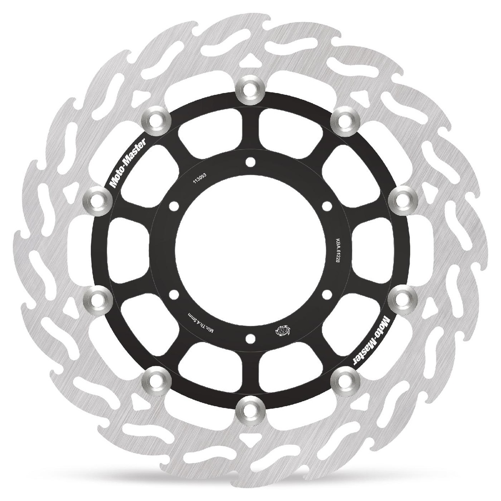 Moto-Master : Flame Road disc | Floating | Front | Left | Honda: Hornet 600