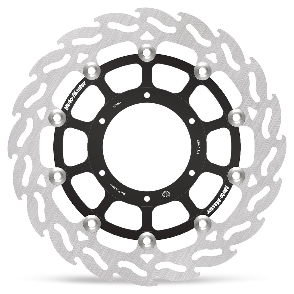 Moto-Master : Flame Road disc | Floating | Front | Right | Honda: Hornet 600
