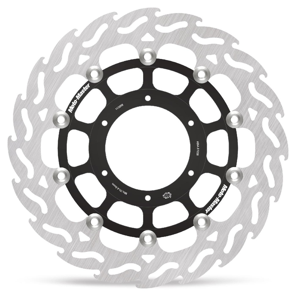 Moto-Master : Flame Road disc | Floating | Front | Left | Honda: Pan European/ST1300