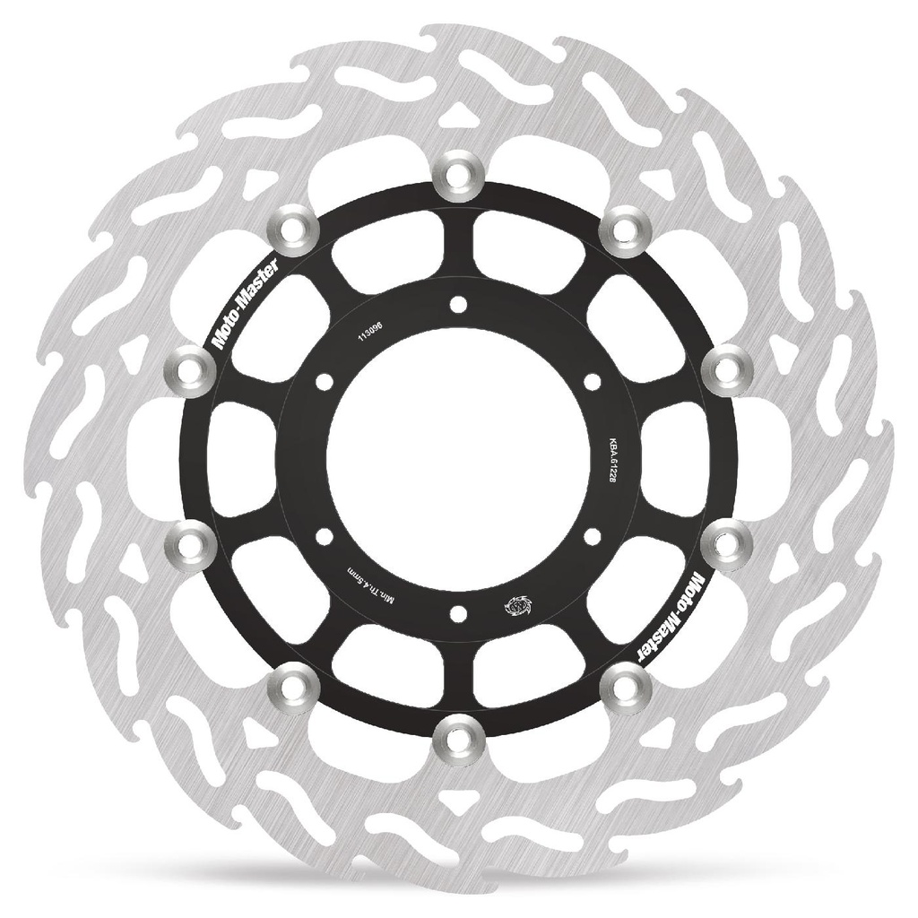 Moto-Master : Flame Road disc | Floating | Front | Right | Honda: Pan European/ST1300