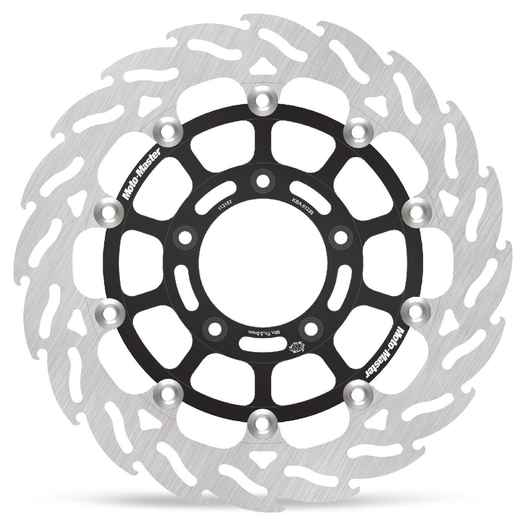 Moto-Master : Racing Flame Road disc | Floating | Front | Right | MV Agusta: F4